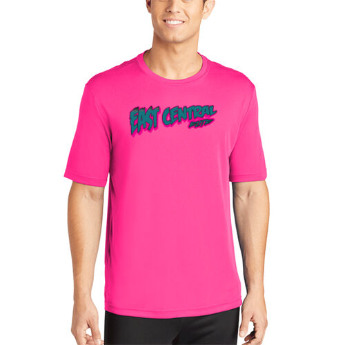 East Central Elite Softball - Teal & Pink Logo on a Sport-Tek - PosiCharge ® Competitor Tee Thumbnail