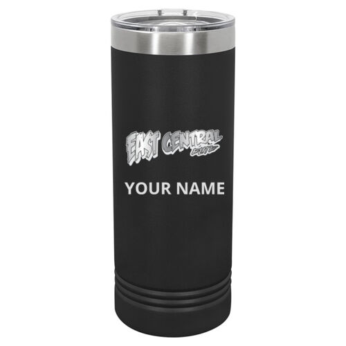 East Central Elite Softball Logo Engraved on a Polar Camel - 22 oz. Skinny Tumbler with Slider Lid Thumbnail