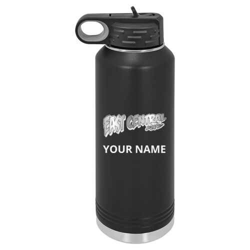 East Central Elite Softball Logo Engraved on a Polar Camel - 20 oz. Water Bottle Vacuum Insulation Thumbnail