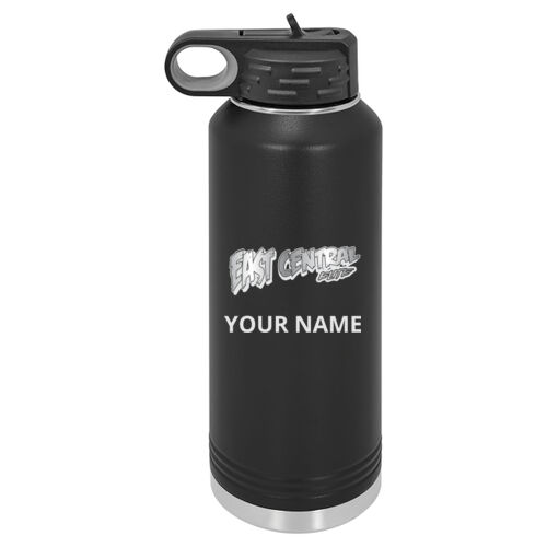 East Central Elite Softball Logo Engraved on a Polar Camel - 40 oz. Water Bottle Vacuum Insulation Thumbnail