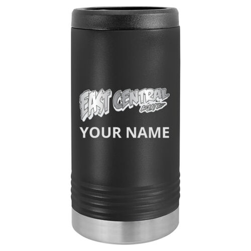 East Central Elite Softball Logo Engraved on a Polar Camel - Slim Beverage Holder Thumbnail